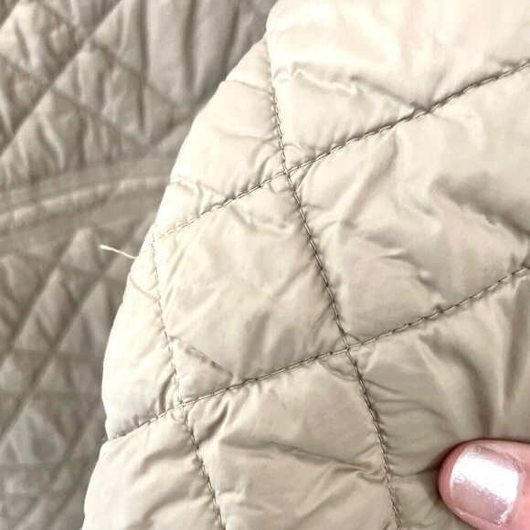 Polo Ralph Lauren Tan Quilted Collared Lightweight Jacket Size M - Picture 8 of 8